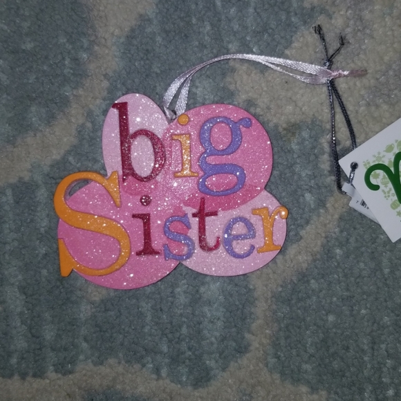 midwest seasons Other - NWT Big Sister Decoration/Christmas Ornament